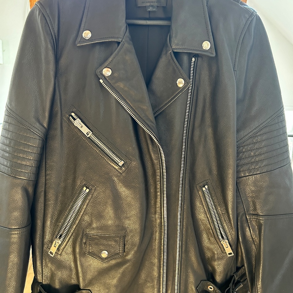 Leather jacket